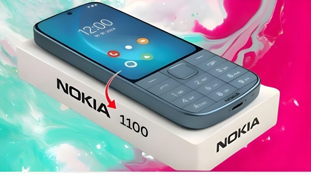 Nokia 1100, Nokia 1100 revival, classic phone comeback, retro phone modern update, Nokia 2025 phone, feature phone 5G, Nokia nostalgia phone, budget feature phone India, old phone new features, Nokia 1100 modern version,